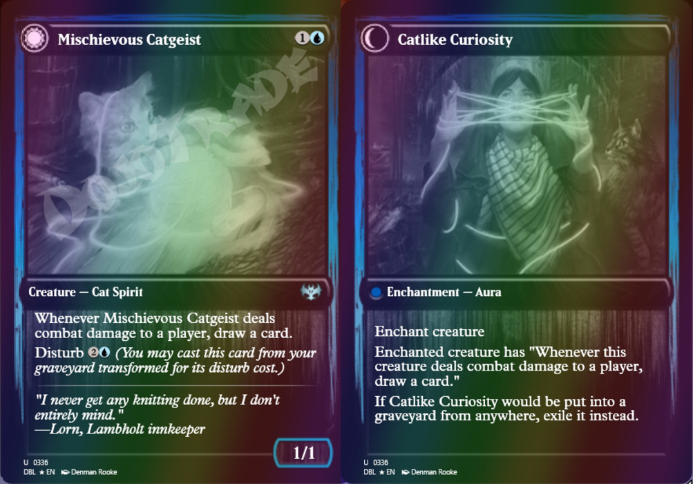 Mischievous Catgeist FOIL