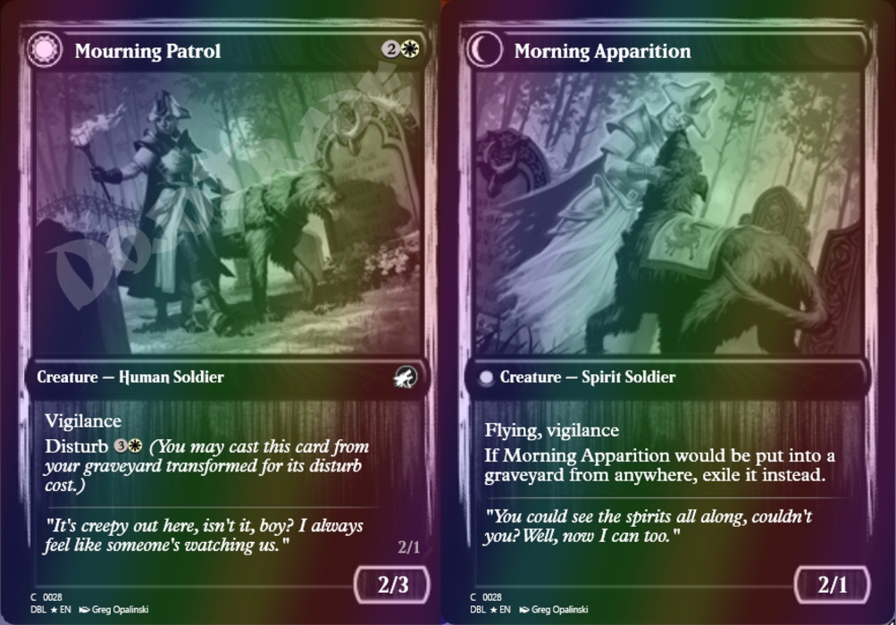 Mourning Patrol FOIL