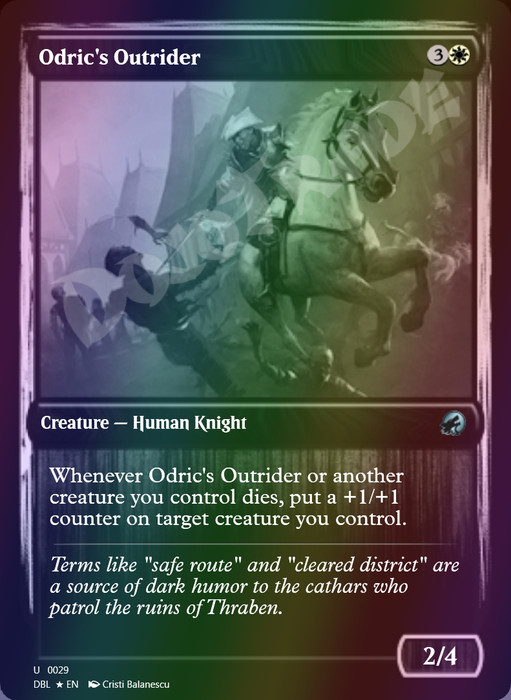 Odric's Outrider FOIL