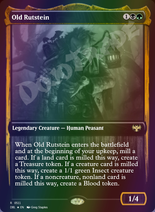 Old Rutstein FOIL