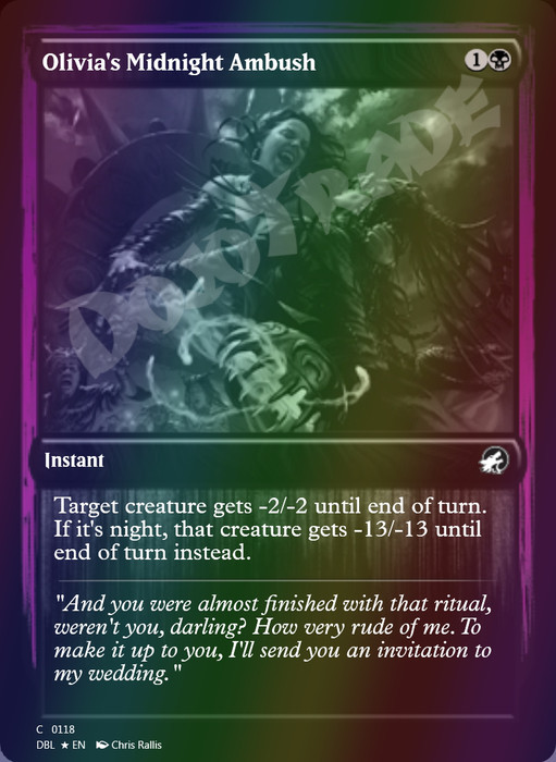 Olivia's Midnight Ambush FOIL