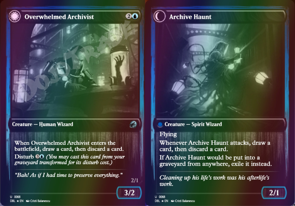 Overwhelmed Archivist FOIL