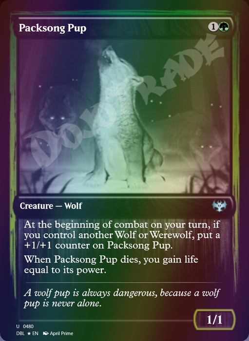 Packsong Pup FOIL