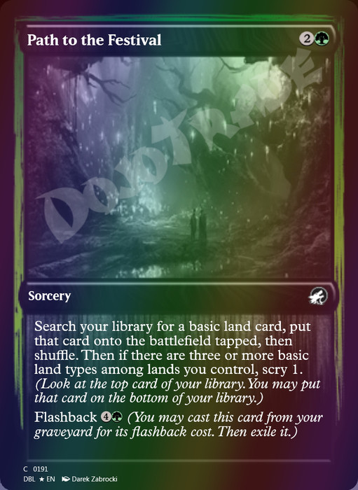 Path to the Festival FOIL