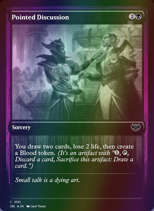 Pointed Discussion FOIL