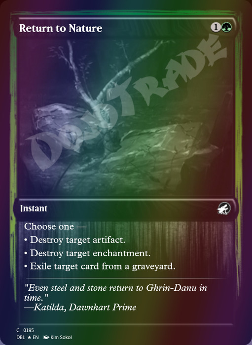 Return to Nature FOIL