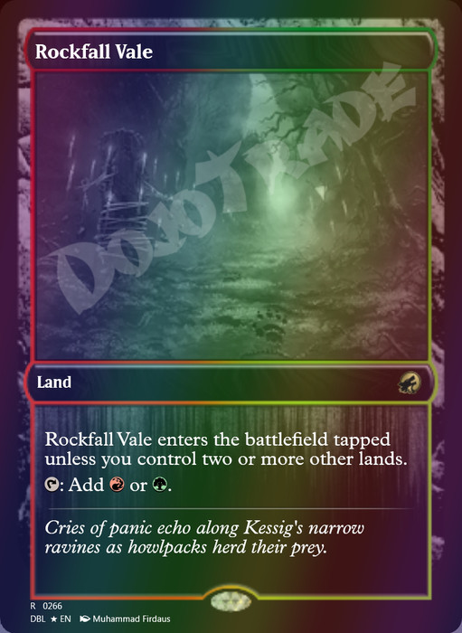 Rockfall Vale FOIL