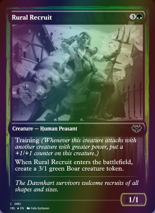 Rural Recruit FOIL