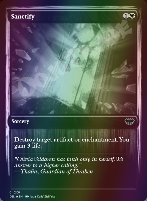 Sanctify FOIL