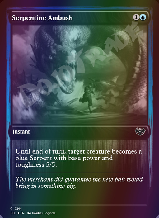 Serpentine Ambush FOIL