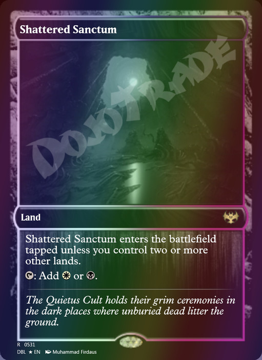 Shattered Sanctum FOIL