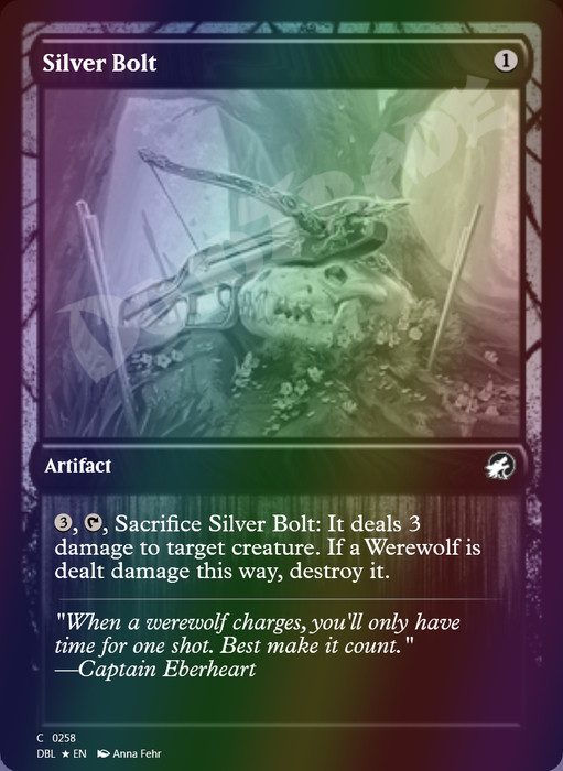 Silver Bolt FOIL