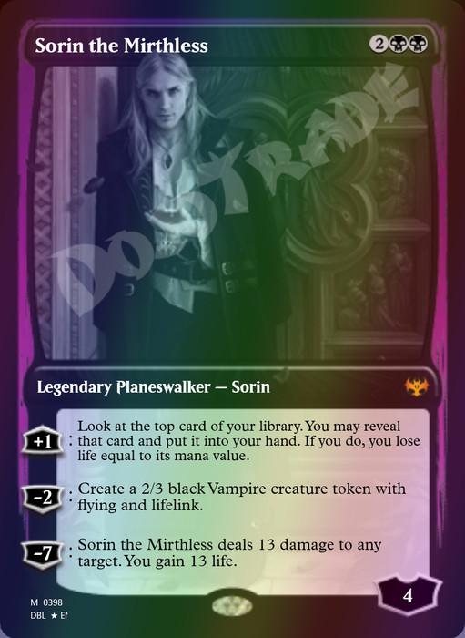 Sorin the Mirthless FOIL