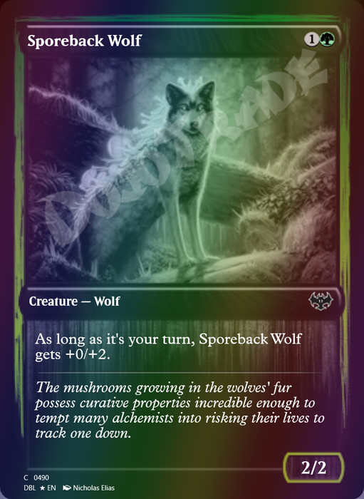 Sporeback Wolf FOIL