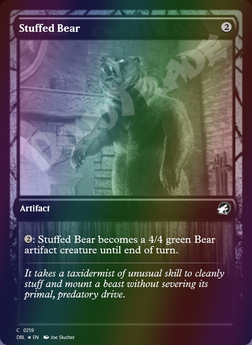 Stuffed Bear FOIL