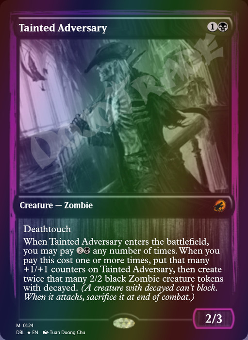 Tainted Adversary FOIL