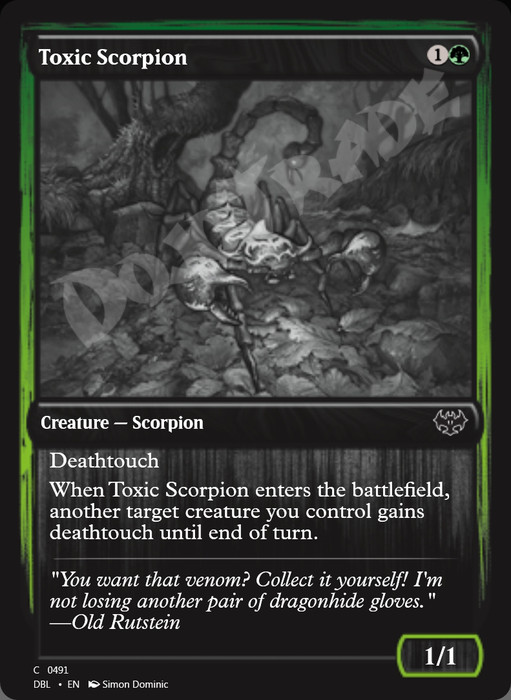 Toxic Scorpion