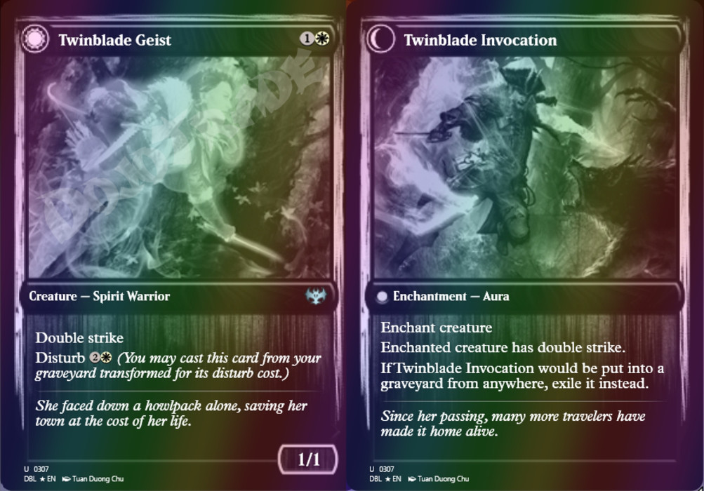 Twinblade Geist FOIL