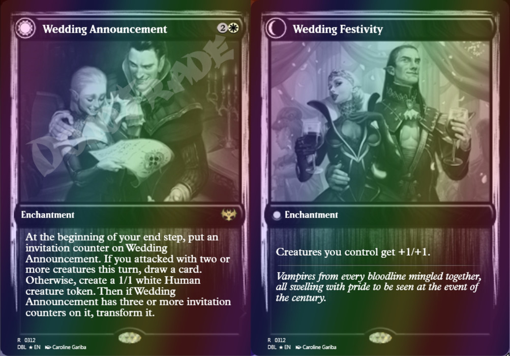 Wedding Announcement FOIL