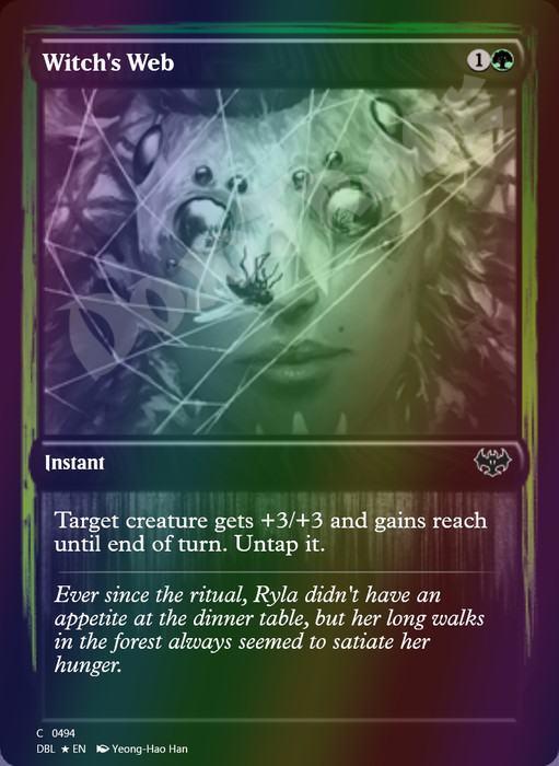 Witch's Web FOIL