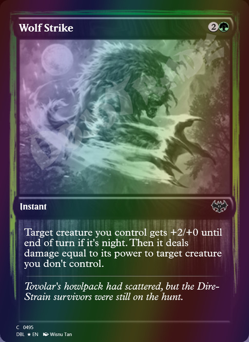 Wolf Strike FOIL