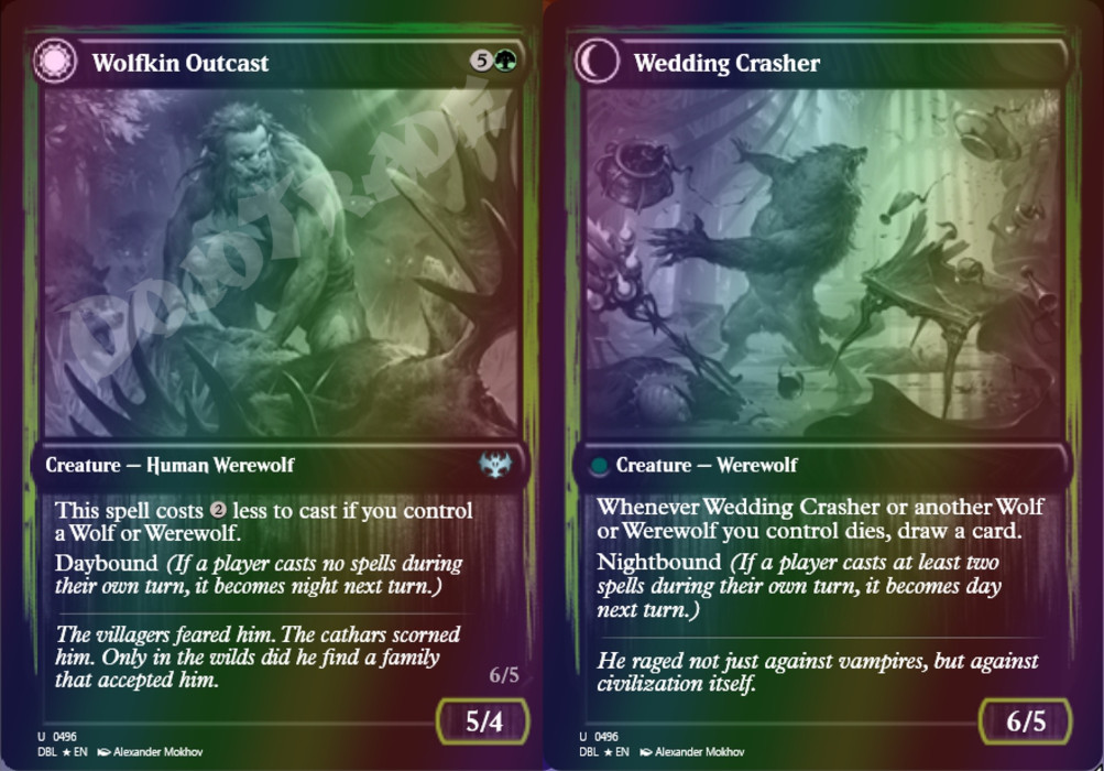 Wolfkin Outcast FOIL