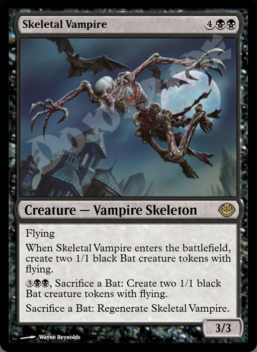 Skeletal Vampire