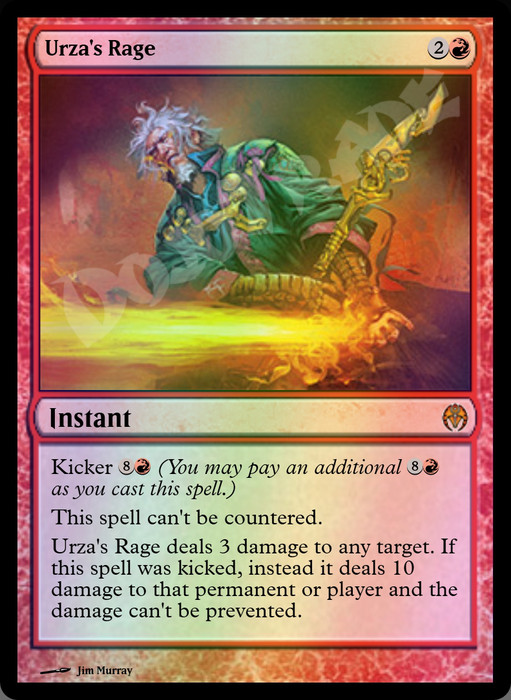 Urza's Rage FOIL