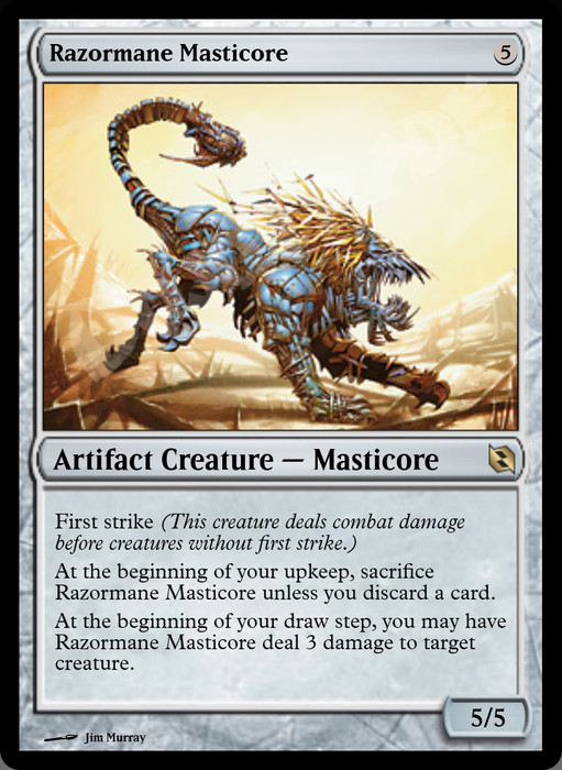 Razormane Masticore