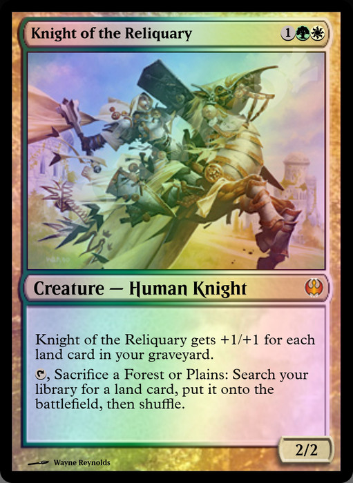 Knight of the Reliquary FOIL