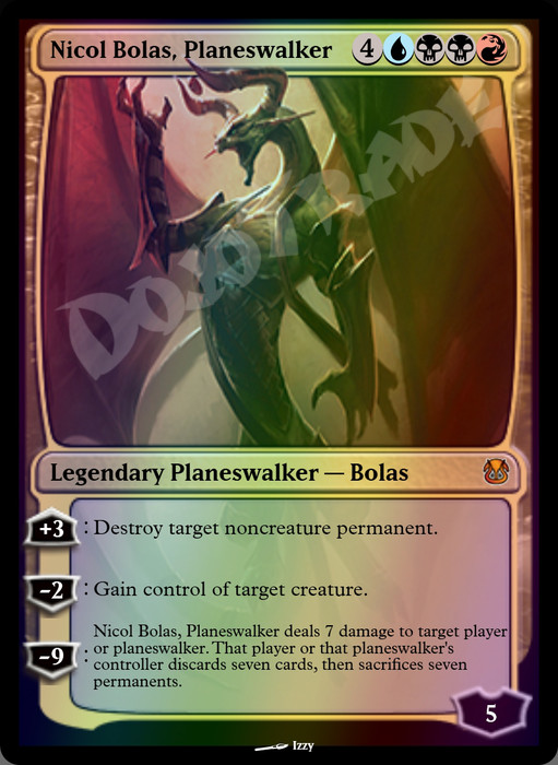 Nicol Bolas, Planeswalker FOIL