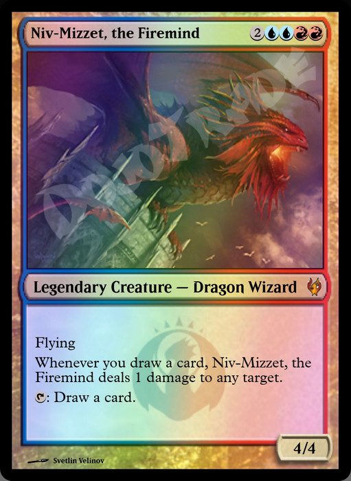 Niv-Mizzet, the Firemind FOIL