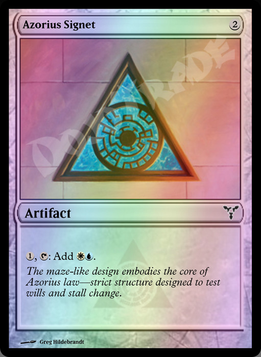 Azorius Signet FOIL