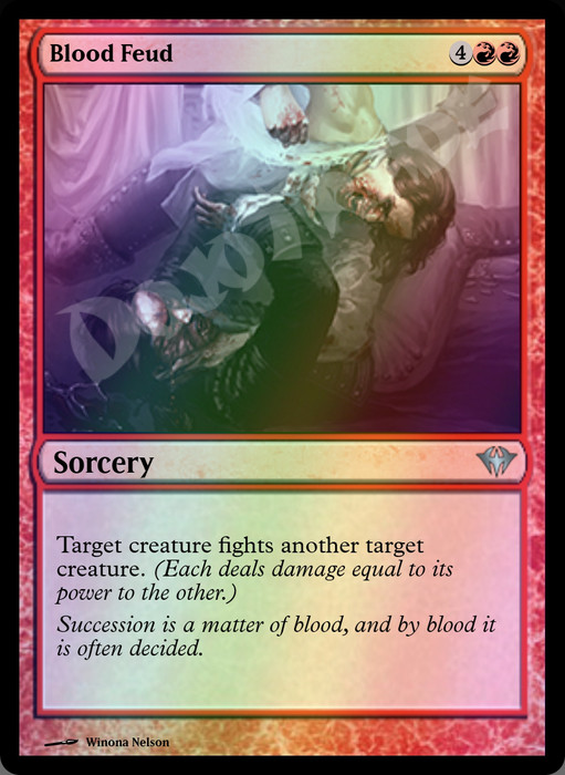 Blood Feud FOIL