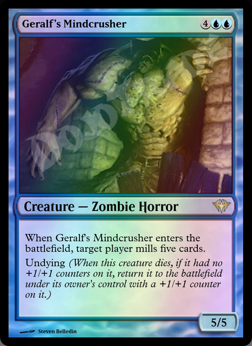 Geralf's Mindcrusher FOIL