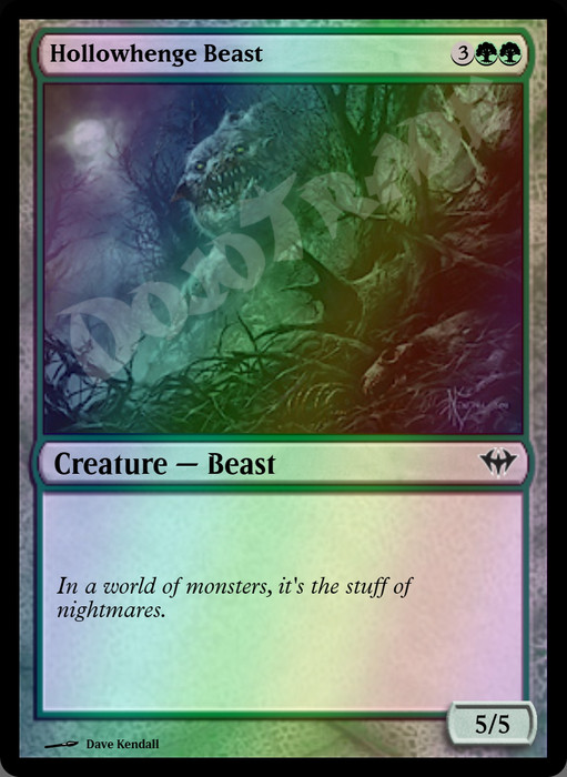 Hollowhenge Beast FOIL