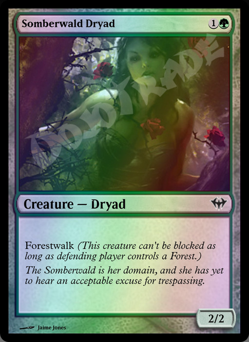 Somberwald Dryad FOIL