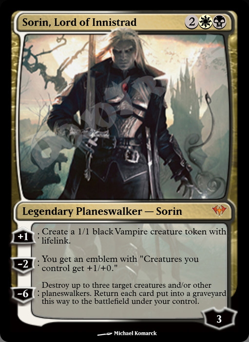 Sorin, Lord of Innistrad