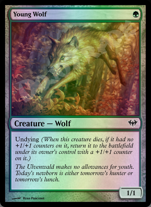 Young Wolf FOIL