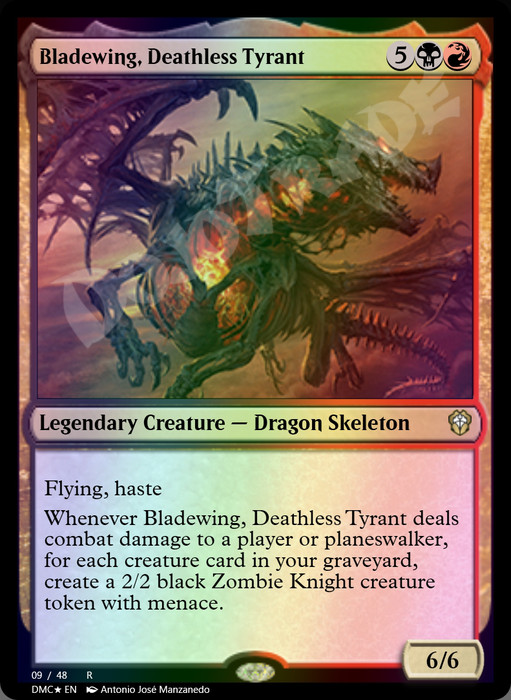 Bladewing, Deathless Tyrant FOIL