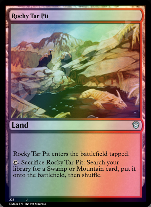 Rocky Tar Pit FOIL