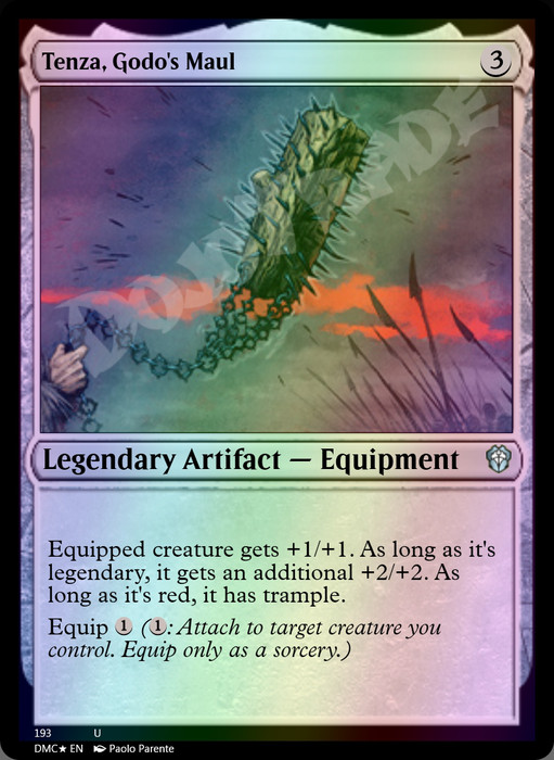 Tenza, Godo's Maul FOIL