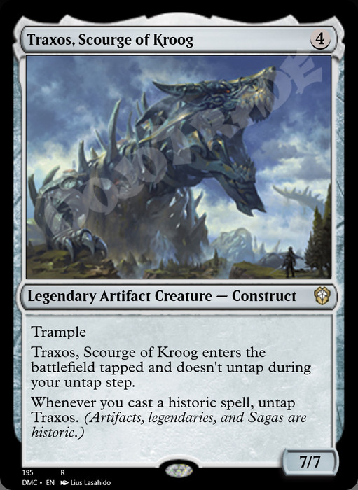 Traxos, Scourge of Kroog