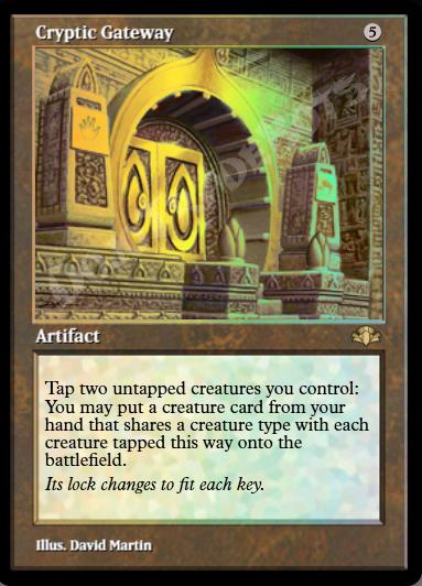 Cryptic Gateway (Retro Frame) FOIL