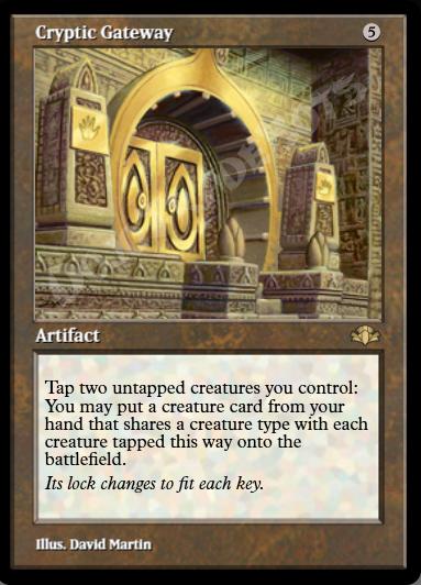 Cryptic Gateway (Retro Frame)