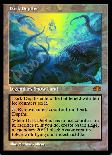 Dark Depths (Retro Frame) FOIL