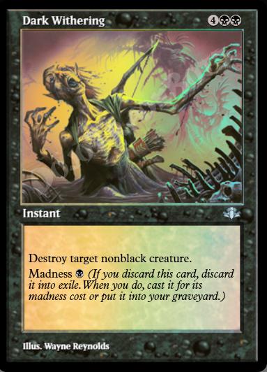 Dark Withering (Retro Frame) FOIL