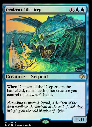 Denizen of the Deep FOIL