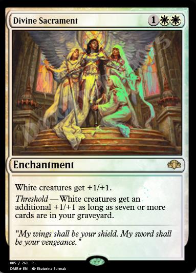 Divine Sacrament FOIL