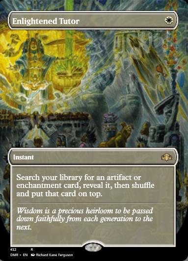 Enlightened Tutor (Borderless)